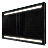 Specchio LED Rettangolare | Controllo tramite interruttore a muro | Luce bianca neutra - Reyze Serie Salono Modello 4